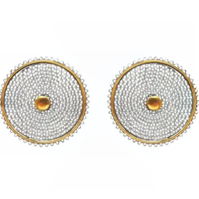 Filigree SunDisk Earrings