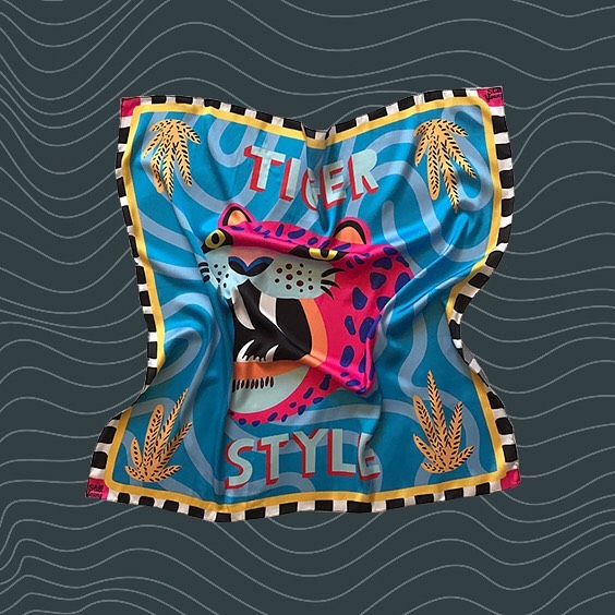 Tiger Style Bandana