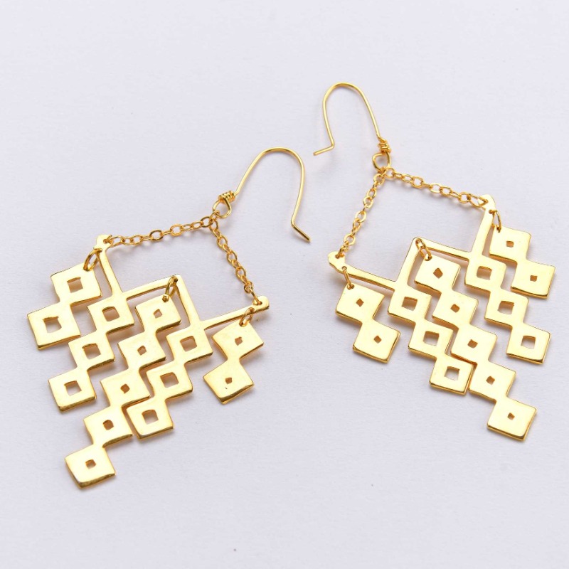 Perpetual Motion Earrings 2