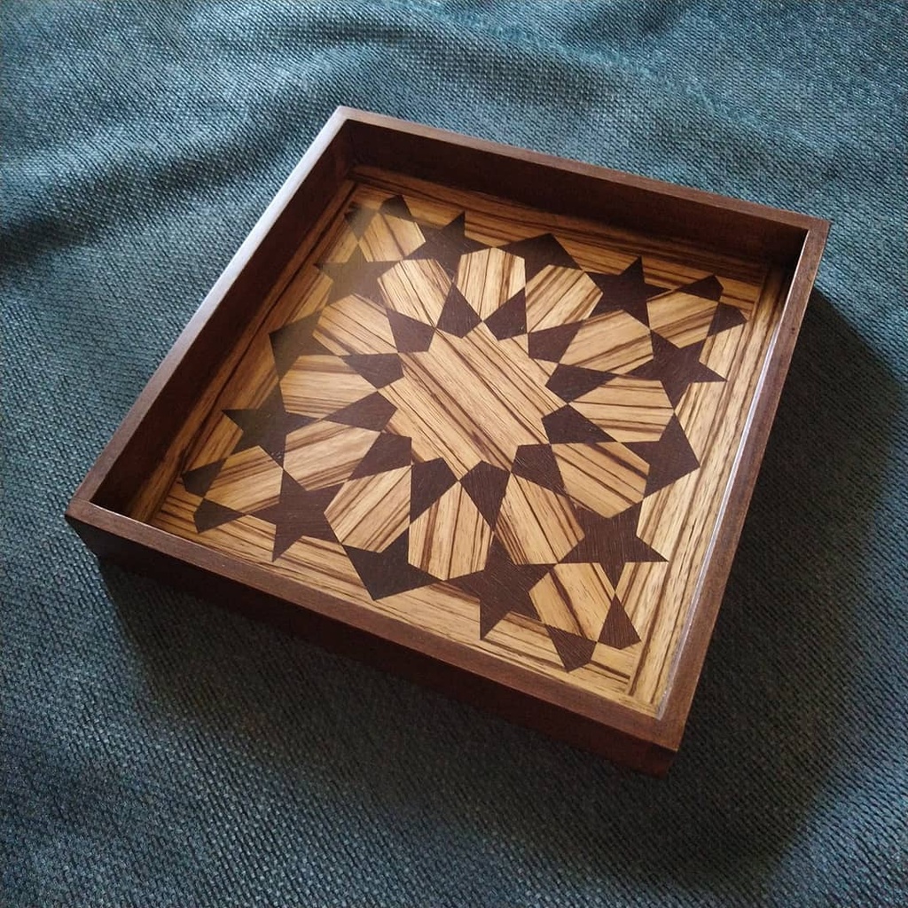Brown Star Tray