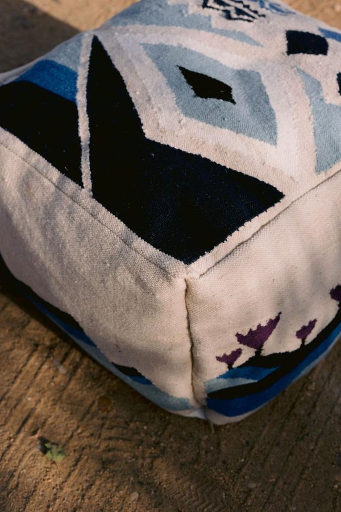 Prosperity Wool Pouf