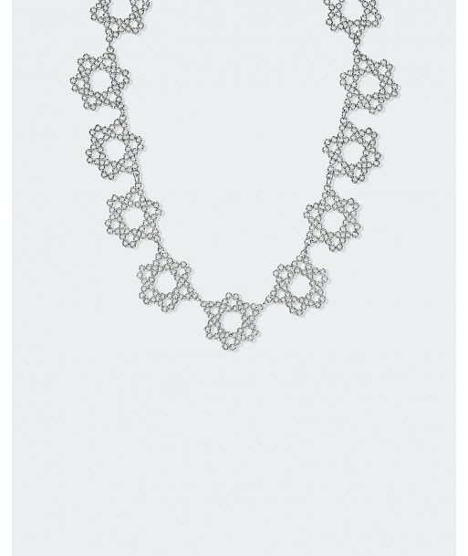 Dentellier Collection, Handmade, Sterling Silver, Dentelle Necklace