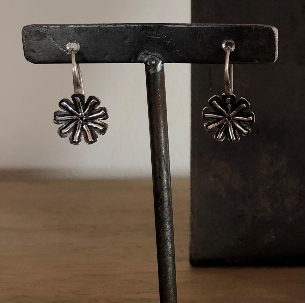 Poppy Head Drop Earrings