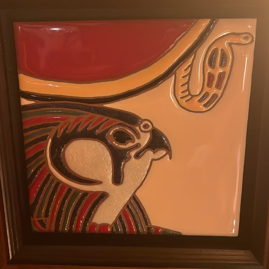 Horus & Cobra Tile (Square)