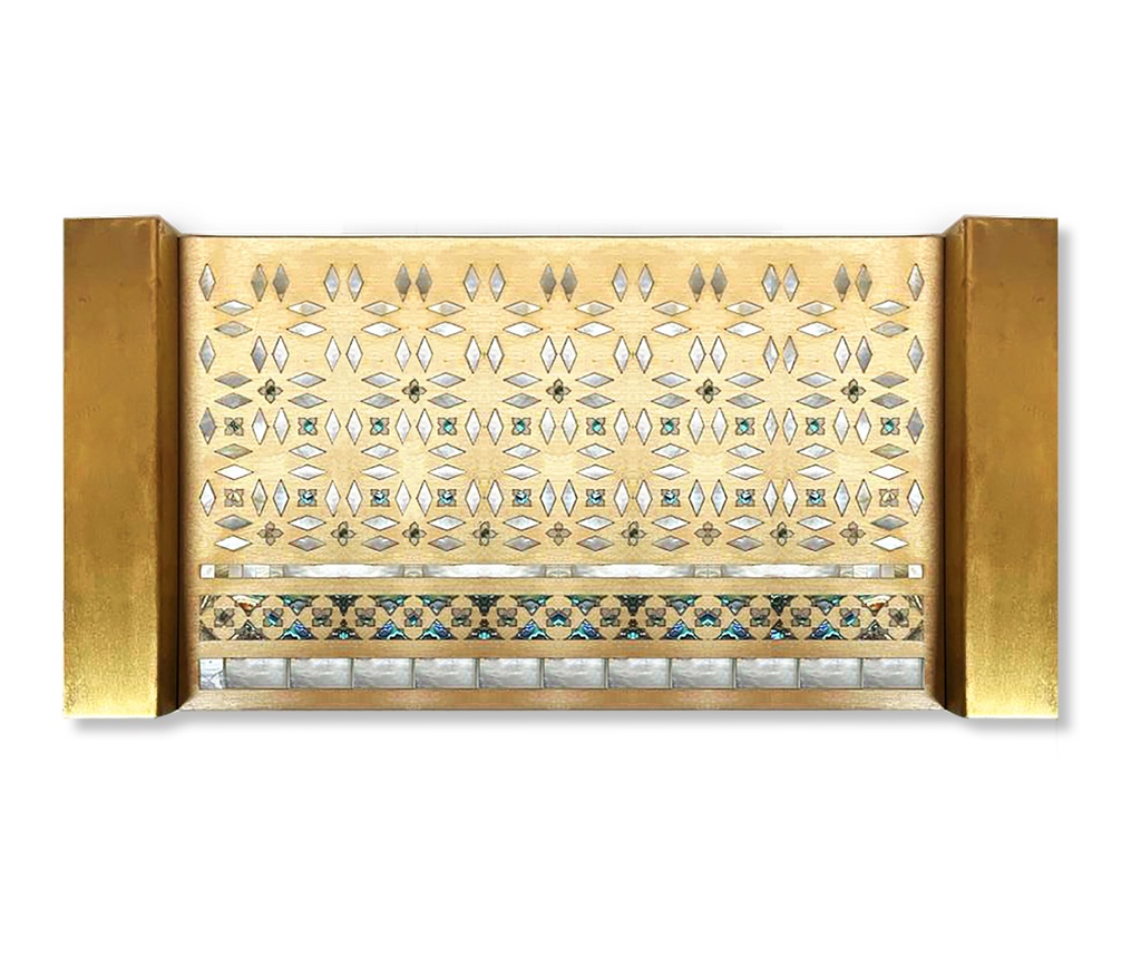 Zillij Tray - Mother Of Pearl Inlay