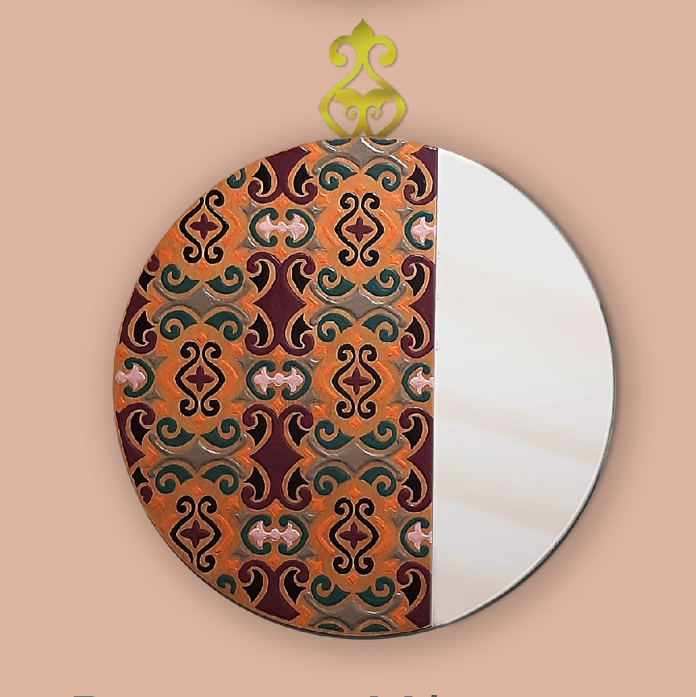 Rosette Mirror Frame 2