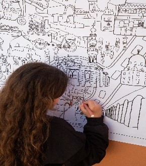 Coloring map