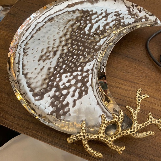Crescent Leaves Tray