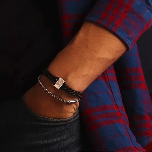 [SPJ01072] Scarab Bracelet Leatherq