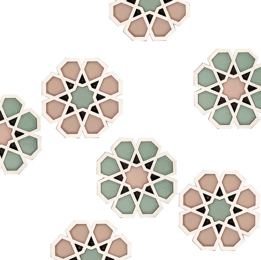 [NTA03005] Eight-Pointed Star Coaster