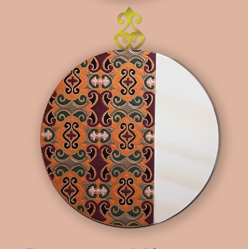 [NTA03009] Rosette Mirror Frame 2