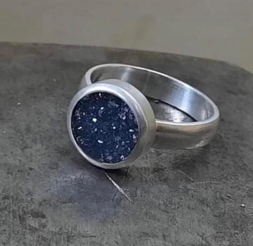 [JJE01064] Druzy Quartz Ring