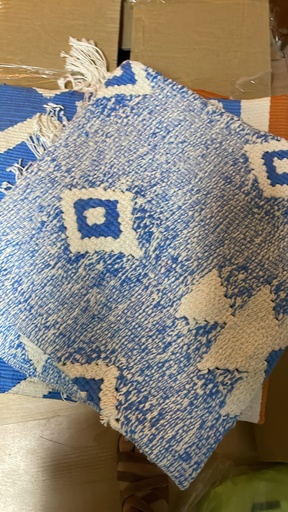 [ELN08161] Frosty Kilim