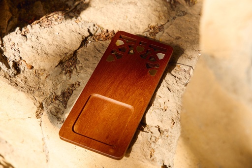 Ghazaleh Coaster Plate Mahogany Wood