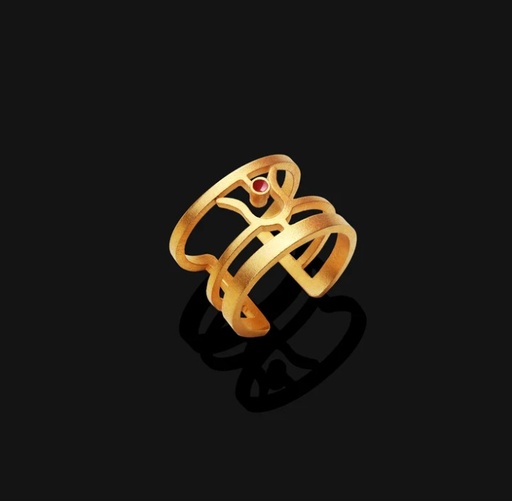[SPJ01077] Hathour enamel ring