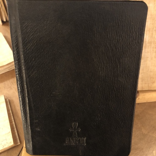 [ANK04009] 22 Papyrus Sheets Hardcover (leather)