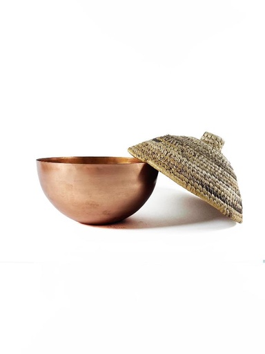 Candy Bowl Lid banana / bowl (Brass)