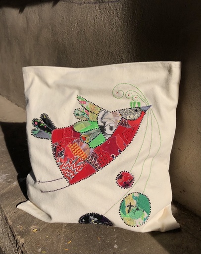 [ZHP02002] Free as a Bird Tote Bag