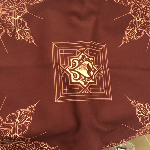 [SAR03035] Mamluk Burgundy Placemats (Set of 4)