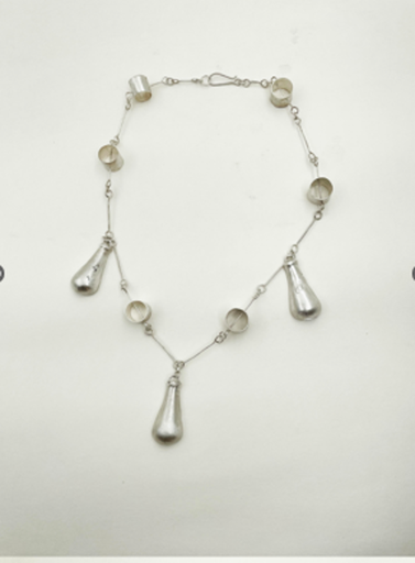 [FFA01089] Three Vessel Drop Necklace