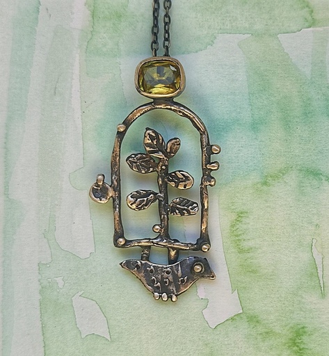 [BJE01023] P1 L'oiseau Pendant