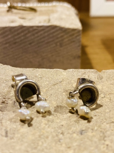 [BJE01031] E7 Petite Couronne Earrings