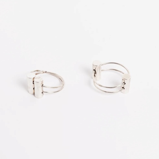 [FFA01007]  Double Tube Twist Ring