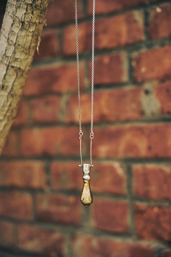  Squished Bottle Pendant Long