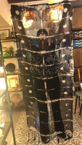 [NCH06013] Tie & dye scarf 2