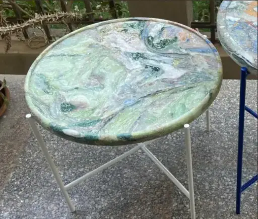 [SHE07002] table tray Galactic (D 50cm, H 50cm)