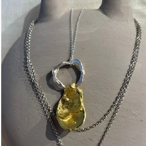 [FFA01106] Door Knocker Necklace