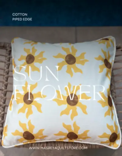 [MAQ03196] Cushions Sun Flower