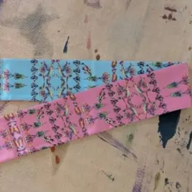 [SOA06073] Birds of the nile (Belt)-(pink - blue)-(10-150cm)