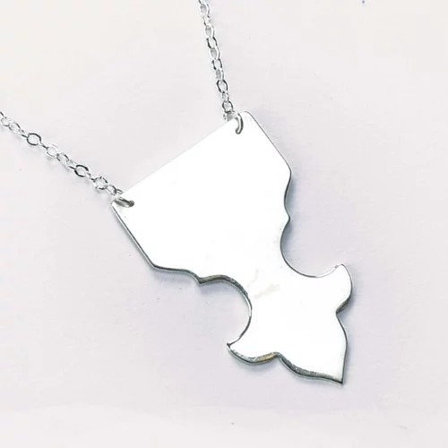 [MIS01010] Crenellations Necklace