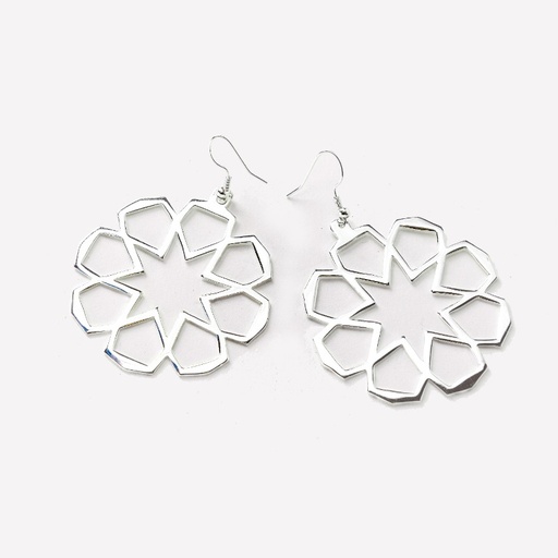Eight Pointed Star Earrings