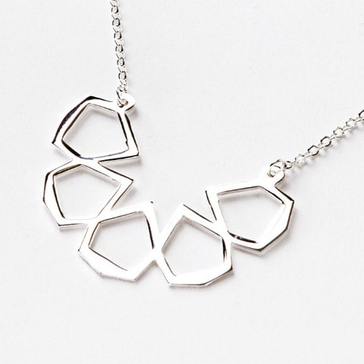 Half Eight Pointed Star Necklace