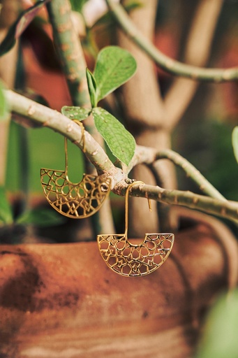 Half Moon Earrings 