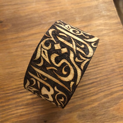 [MOA01005] Bracelet Wood Folk More Details