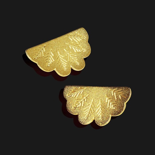 Egyptian Fan Earrings