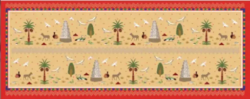 [STY06137] Pigeon Tower Scarf 