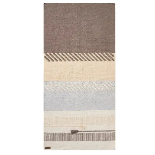 [KUF08030] Echo Wool Kilim Rug (70*150cm)