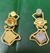 [SPJ01143] Eye of Horus Galaxy Pin  