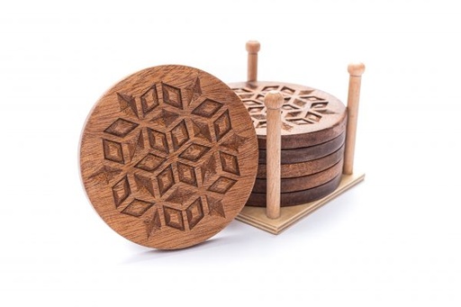 [ELN03023] Wood Coasters