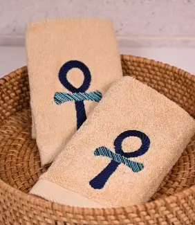 [1143B] Ankh Guest Towels 30×30 cm