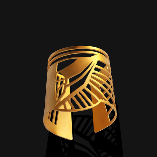 [SPJ01031] Winged Scarab Bracelet