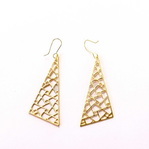 Geometric: Triangle Earrings