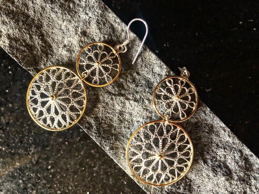 Filigree Mandala Earrings