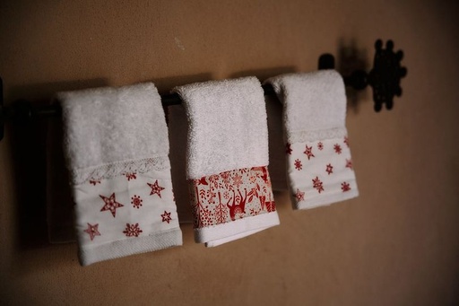 [MAQ06016] Christmas Guest Towels (Set of 3)